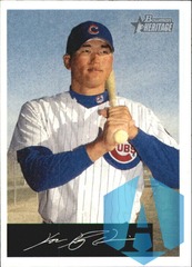 2002 Bowman Heritage Black Box #13 Hee Seop Choi Chicago Cubs